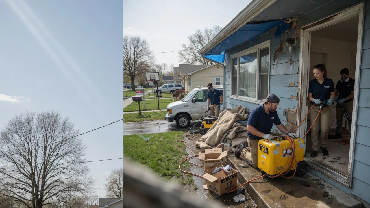 Basement Flood Cleanup in Gildford, MT near me
